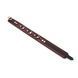 Шкіряний нашийник з повідцем Liebe Seele Wine Red Collar and Leash картинка 10