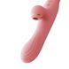 Вибратор-кролик с подогревом и вакуумной стимуляцией Zalo ROSE Vibrator Strawberry Pink (диаметр 3,7 см) картинка 8