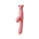 Вібратор-кролик з підігрівом та вакуумною стимуляцією Zalo ROSE Vibrator Strawberry Pink (діаметр 3,7 см) картинка 3