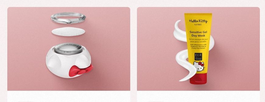 Антивозрастная маска с витаминным комплексом GESKE Age Control Vitamin Boost Mask by Hello Kitty Head (50 мл + 25 салфеток) картинка