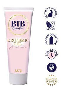 Стимулюючий крем-гель для жінок MAI BTB ORGASMIC GEL (100 мл) зображення
