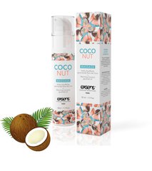 Массажное масло сьедобное разогревающее EXSENS Massage oil Coconut Кокос (50 мл) картинка