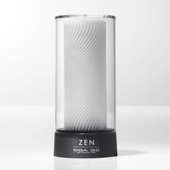 Мастурбатор у прозорому корпусі Tenga 3D Zen (хвилі) зображення