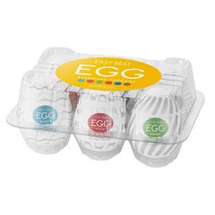 Набор мастурбаторов - яиц Tenga Egg Standard Pack NEW (6 яиц) картинка