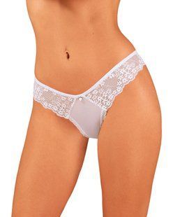 Напівпрозорі трусики Obsessive Heavenlly panties, розмір XS/S зображення
