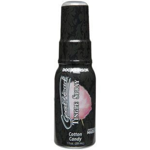 Стимулюючий спрей для мінету Doc Johnson GoodHead Tingle Spray Cotton Candy, солодка вата (29 мл) зображення