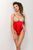 Изысканное боди Passion Exclusive LORAINE BODY красное L/XL картинка