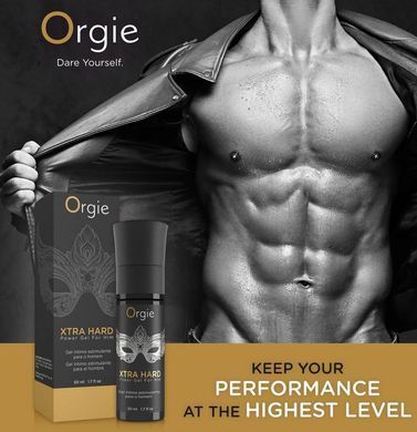 Гель для стимуляції члена розігріваючий Orgie Xtra Hard Power Gel For Him (50 мл) зображення