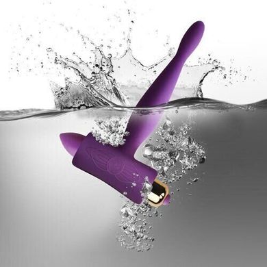 Анальний вібратор Rocks Off Petite Sensations Teazer Purple, фіолетовий зображення