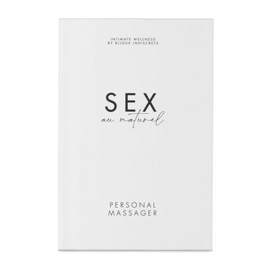 Клиторальный стимулятор - вибромассажер Bijoux Indiscrets Sex au Naturel Personal Massager картинка
