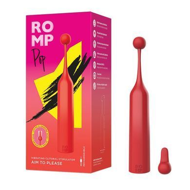 Клиторальный вибратор со сменными насадками Romp Pop картинка