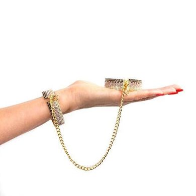 Лакшери наручники-браслеты с кристаллами Rianne S: Diamond Cuffs (подарочная упаковка) картинка