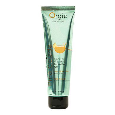 Їстівний лубрикант на водній основі Orgie Lube Tube Pina Colada, коктейль Піна Колада (100 мл) зображення