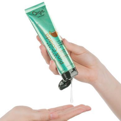 Їстівний лубрикант на водній основі Orgie Lube Tube Pina Colada, коктейль Піна Колада (100 мл) зображення