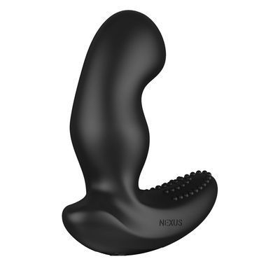 Массажер простаты с вибрацией и пультом ДУ Nexus RIDE EXTREME Dual Motor Remote Control Prostate Vibrator Black (5,5 см) картинка
