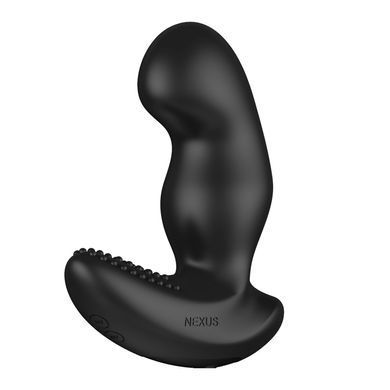 Массажер простаты с вибрацией и пультом ДУ Nexus RIDE EXTREME Dual Motor Remote Control Prostate Vibrator Black (5,5 см) картинка