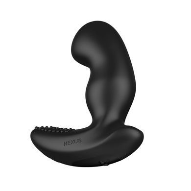Массажер простаты с вибрацией и пультом ДУ Nexus RIDE EXTREME Dual Motor Remote Control Prostate Vibrator Black (5,5 см) картинка