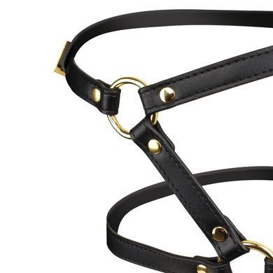 Маска-збруя для орального сексу LOCKINK SEVANDA Blowjob Head Harness зображення