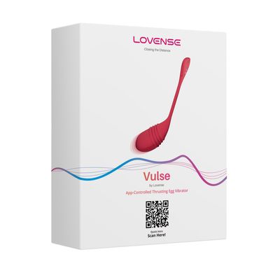 Смарт-виброяйцо Lovense Vulse Thrusting Egg Vibrator (диаметр 3,7 см) картинка