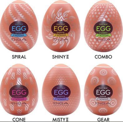 Мастурбатор-яйце Tenga Egg Shiny II Pride Edition (сонячний) зображення