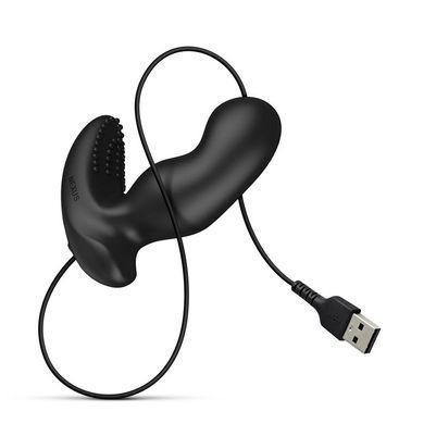 Массажер простаты с вибрацией и пультом ДУ Nexus RIDE EXTREME Dual Motor Remote Control Prostate Vibrator Black (5,5 см) картинка