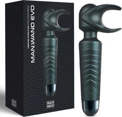 Мастурбатор-вібромасажер Manwan MAN.WAND EVO Pine Grey картинка