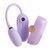 Вакуумний кліторальний стимулятор + віброяйце у кейсі Otouch Louis Vibrate Purple (діаметр 2,8 см) зображення