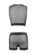 Прозорий комплект: жилет і шорти Passion 053 SET WILLIAM black, розмір S/M картинка 4
