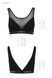 Топ з прозорою вставкою Passion PS002 TOP black, розмір M картинка 3