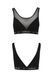Топ з прозорою вставкою Passion PS002 TOP black, розмір M картинка 4