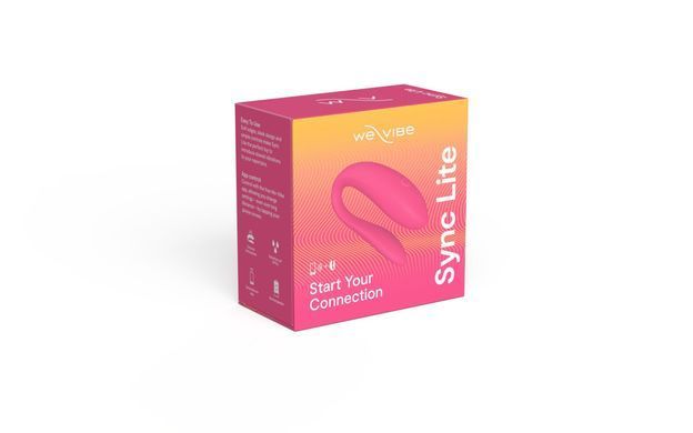 Смарт-вибратор для пар We-Vibe SYNC Lite Pink (ширина 3 см) картинка