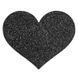 Прикраса на соски (серце) Bijoux Indiscrets - Flash Heart Black (Чорна) картинка 2
