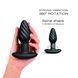 Анальная пробка с вибрацией и жемчужным массажем Dorcel Spin Plug (диаметр 3,8 см) картинка 2