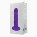Дилдо з присоскою Adrien Lastic Hitsens 3 Purple з термореактивним ефектом (діаметр 4,1 см, довжина 18,2 см) картинка 2