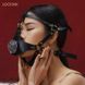Маска-збруя для орального сексу LOCKINK SEVANDA Blowjob Head Harness картинка 2