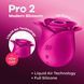 Вакуумний кліторальний стимулятор -троянда Satisfyer Pro 2 Modern Blossom картинка 10