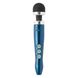 Вібромасажер-мікрофон з металевим корпусом DOXY Die Cast 3R Blue Flame картинка 1