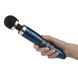 Вібромасажер-мікрофон з металевим корпусом DOXY Die Cast 3R Blue Flame картинка 3