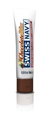 Їстівний лубрикант на водній основі Swiss Navy Chocolate Bliss, шоколад (10 мл) зображення