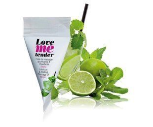 Массажное масло согревающее Love To Love LOVE ME TENDER Mojito Мохито (10 мл) картинка