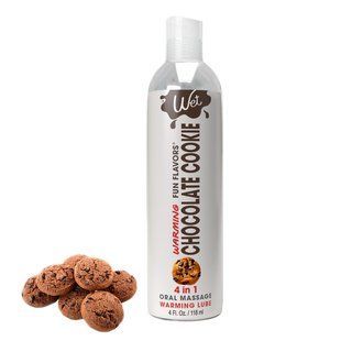 Зігріваючий лубрикант на водній основі без цукру Wet Warming 4in1 Chocolate Cookie, шоколадне печиво (118 мл) зображення