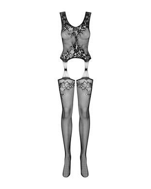 Ажурный бодистокинг с открытым доступом Obsessive Bodystocking F221, размер XL/XXL картинка