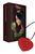 Минивибратор на шнурке &laquo;Сердечко&raquo; FairyGasm Pleasure Stone red картинка
