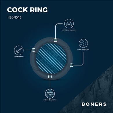 Ерекційне кільце Boners Ergo Cockring зображення