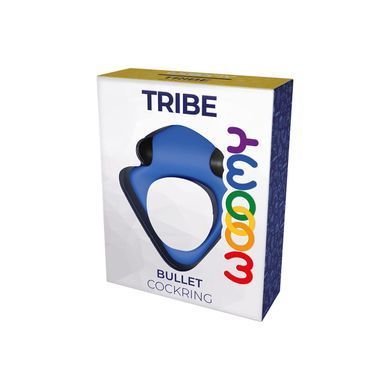 Эрекционное виброкольцо Wooomy Tribe (внутренний диаметр 3,2 см) картинка