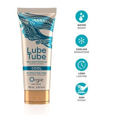 Лубрикант на водной основе Orgie Lube Tube Cool, охлаждающий (150 мл) картинка