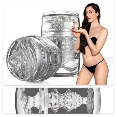 Прозрачный мастурбатор вагина и анус Fleshlight Quickshot Stoya картинка