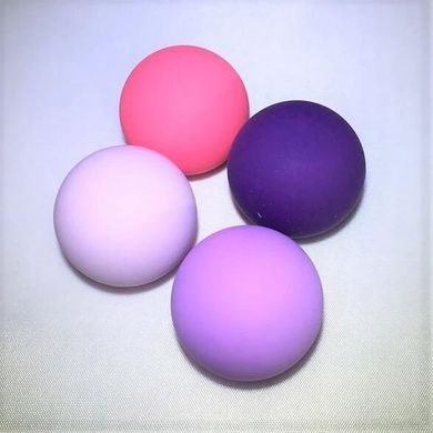 Набір вагінальних монолітних кульок Rianne S Pussy Playballs Nude (вага 15 г, 25 г, 35 г, 55 г) зображення