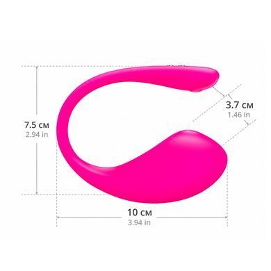 Смарт віброяйце Lovense Lush 3 (діаметр 3,7 см) зображення