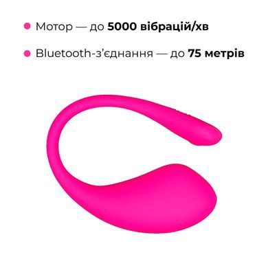 Смарт віброяйце Lovense Lush 3 (діаметр 3,7 см) зображення